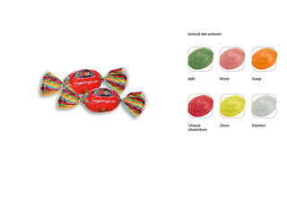Bonbon Wickler, Inhalt: Bonbon Apfel
