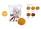Coffee Cookies Flowpack, Inhalt: Coffee Cookie Double Choc