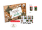 Tisch Adventskalender HEIDEL aus 100% Papier Standardmotiv, Inhalt: Heidel Schokoladentäfelchen ca. 72 g