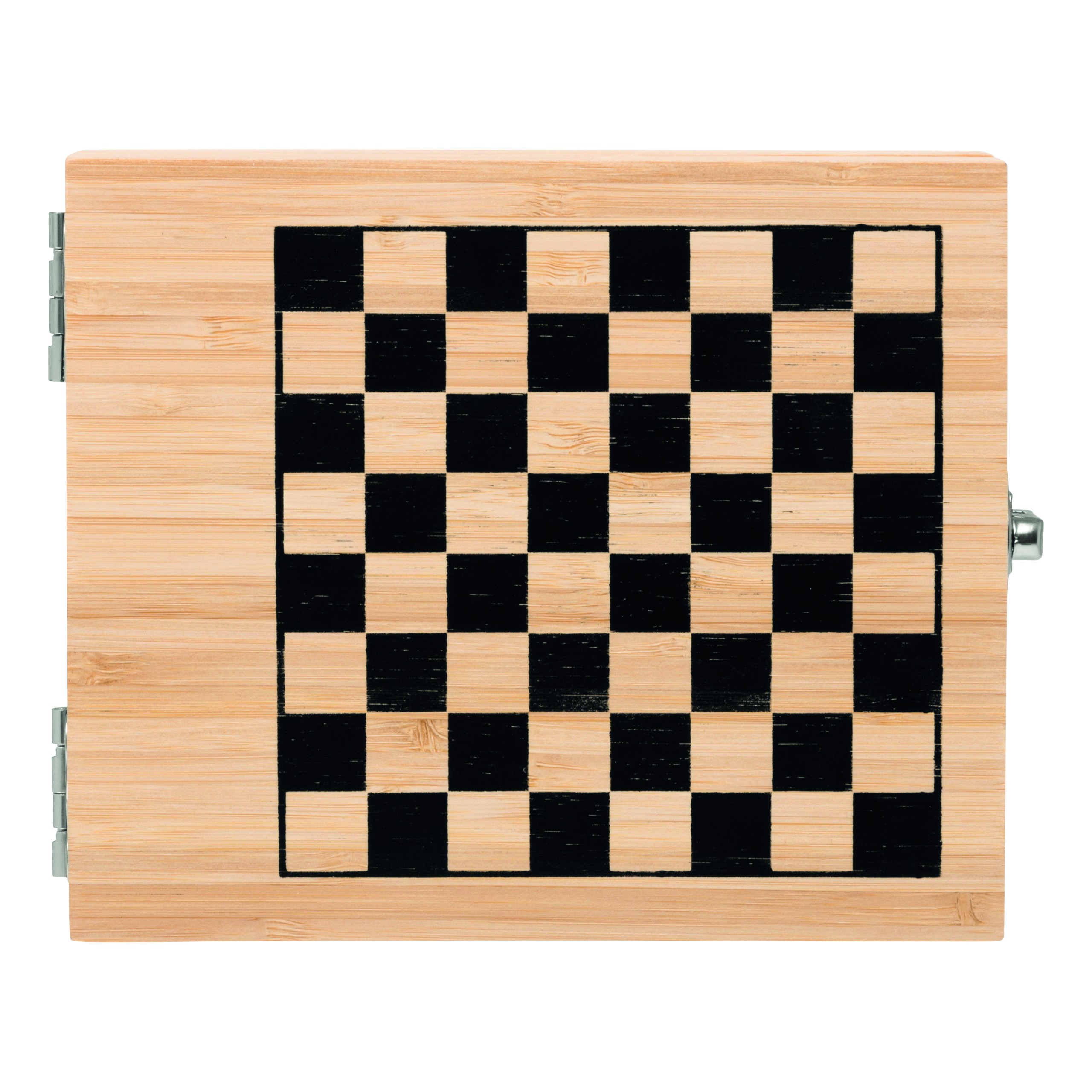 Weinset BAMBOO CHESS mit Schachspiel