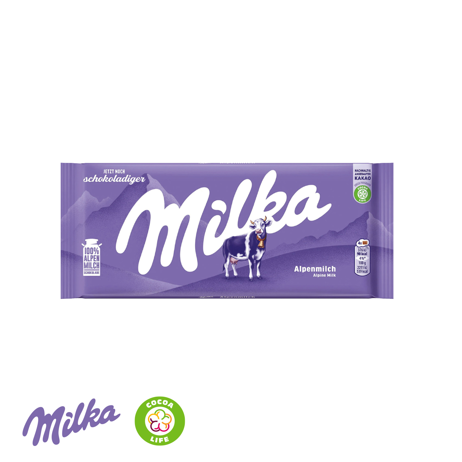 MILKA SCHOKOLADENTAFEL