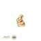 SCHOKOKARTE-HASE MIT LINDT GOLDHASE