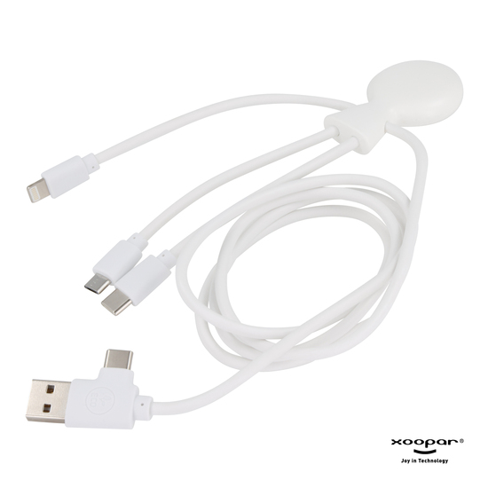 3199 | Xoopar Mr. Bio Powerbank and cable pack 7.000mAh