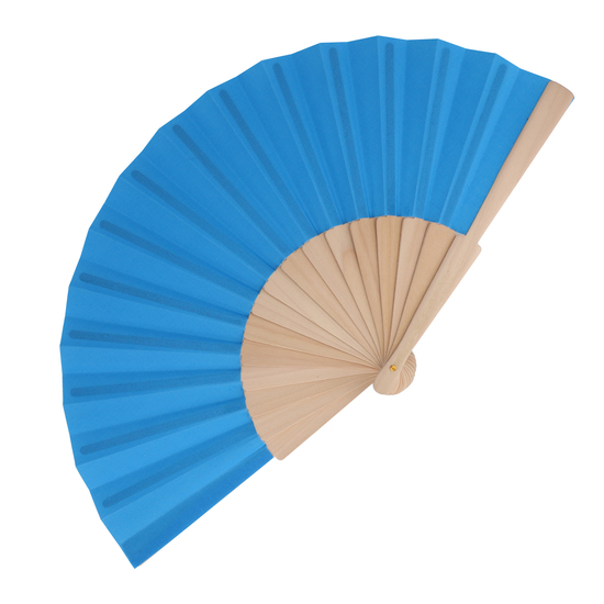 Fächer aus Holz mit R-PET