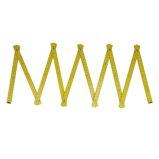 Zollstock Holz 2m Premium lackiert