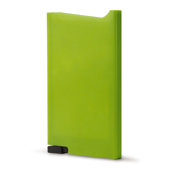 RFID Anti Skimming Kunststoff-Kartenhalter