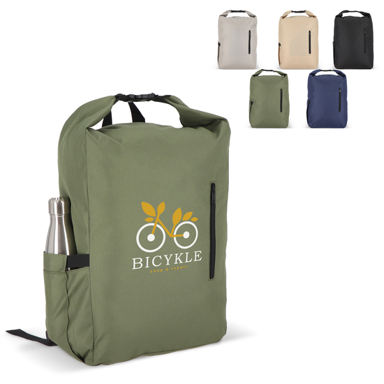 R-PET 600D Rolltop-Rucksack 20L