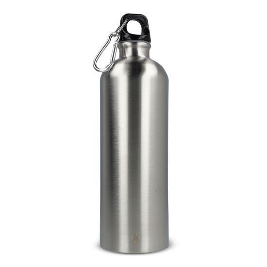 R-Edelstahl einwandige Flasche mit Karabiner 750ml
