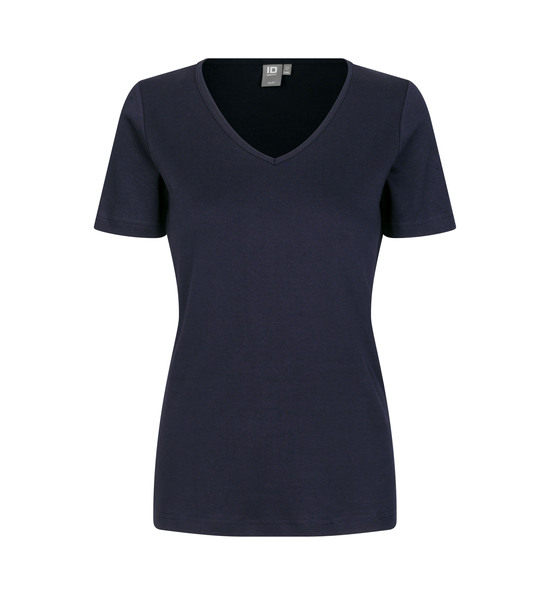 Interlock T-Shirt | V-Ausschnitt | Damen