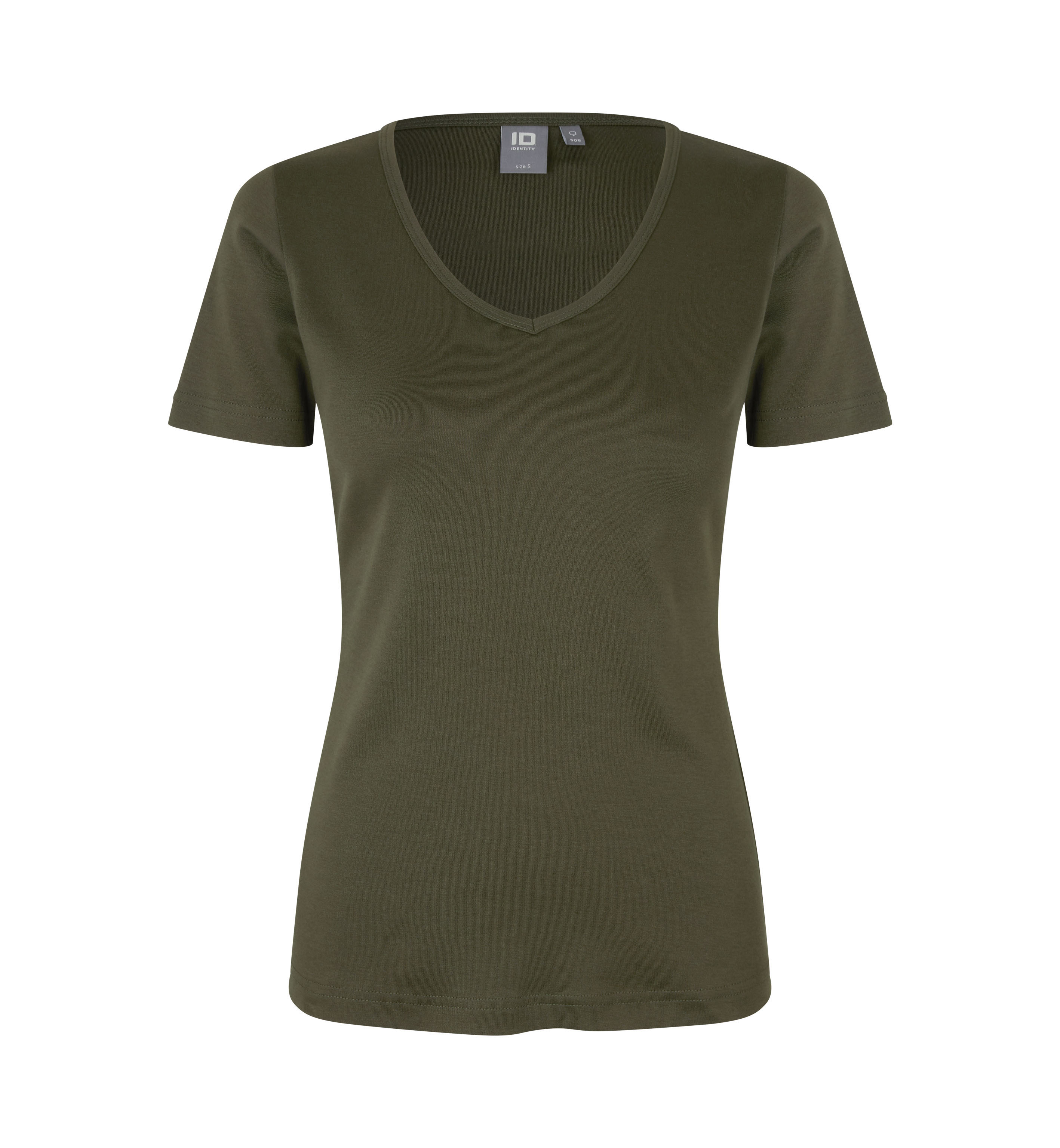 Interlock T-Shirt | V-Ausschnitt | Damen