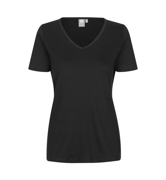 Interlock T-Shirt | V-Ausschnitt | Damen
