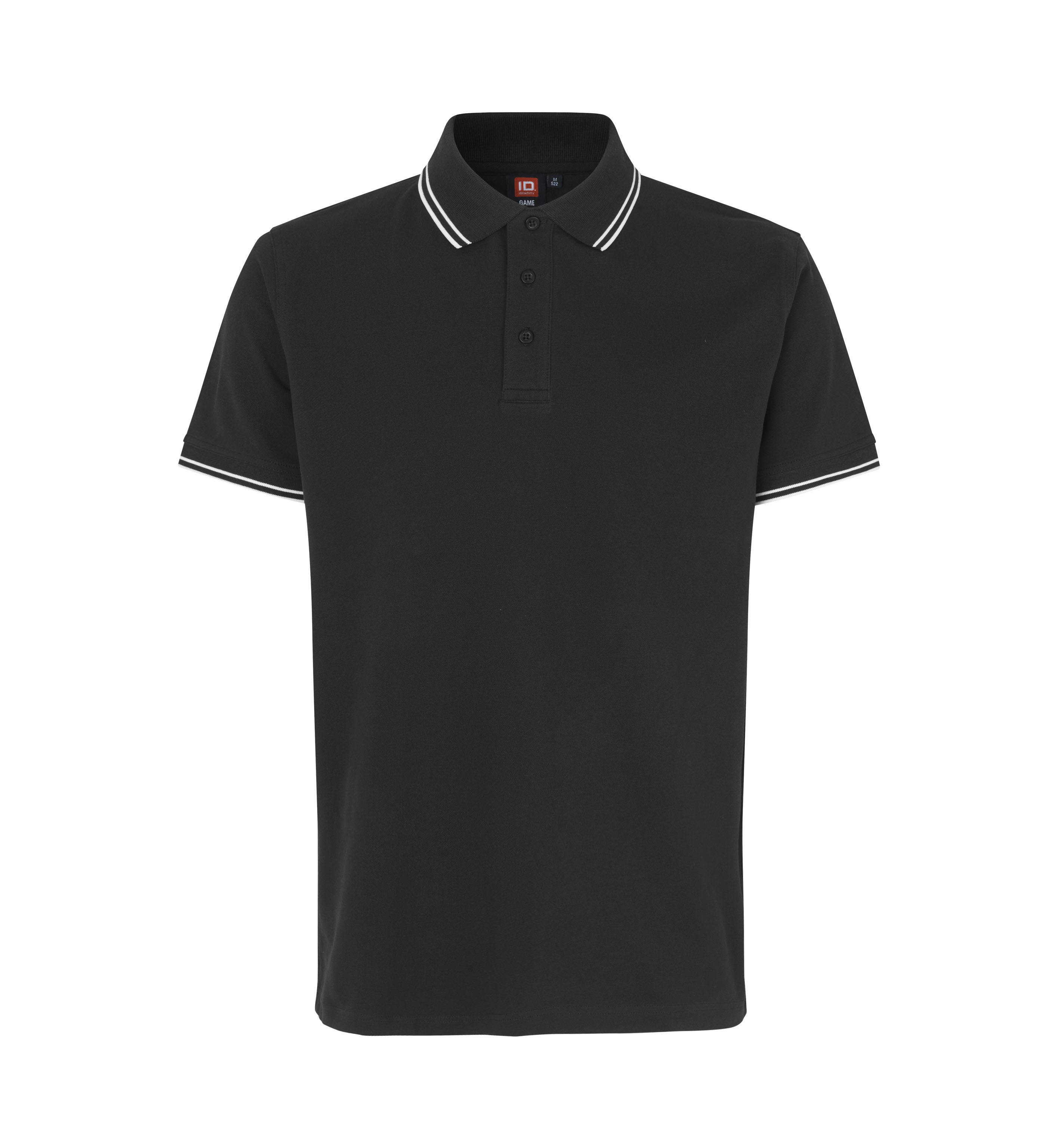 Kontrast Poloshirt | Stretch