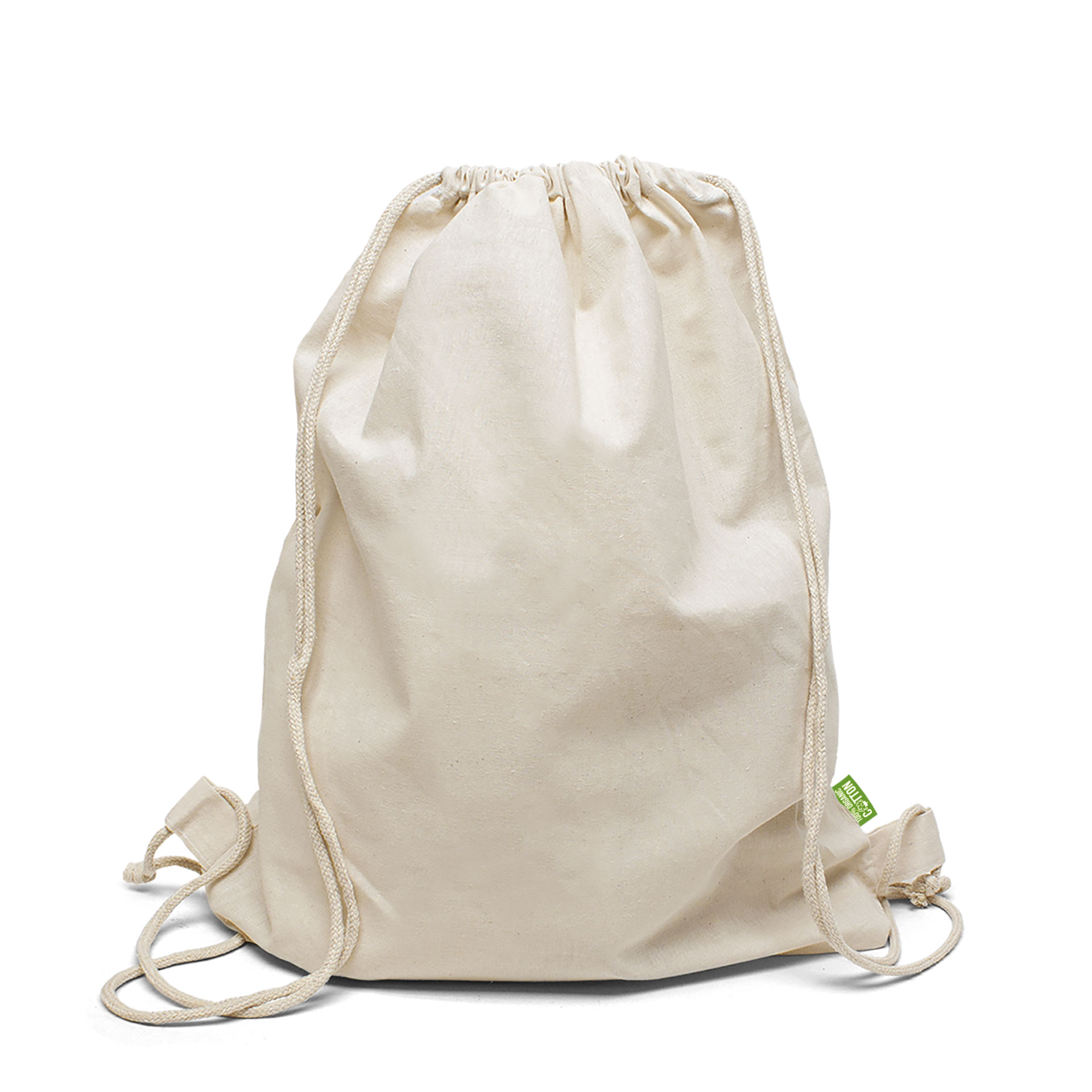 MONTREAL - BIO-Baumwollrucksack mit Kordelzug