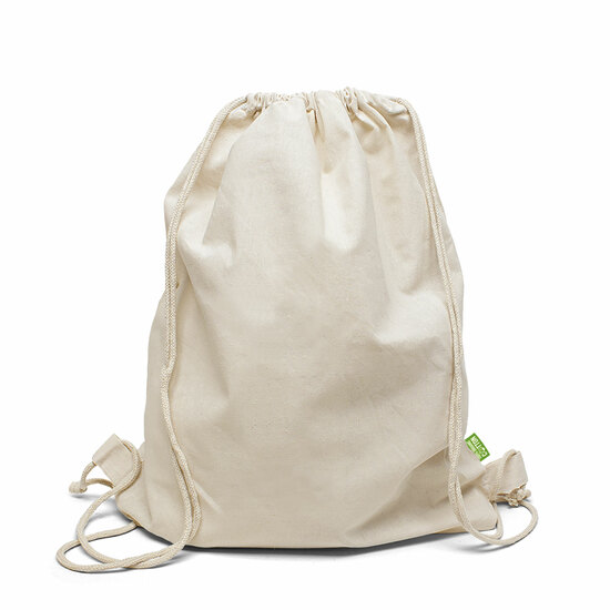 MONTREAL - BIO-Baumwollrucksack mit Kordelzug