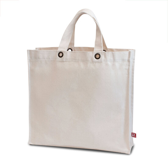 MACAU - Schwere Baumwolltasche mit kurzen Henkeln