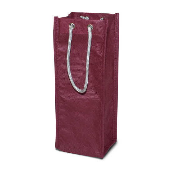 FLORENZ - 1-er Flaschentasche mit Tragekordeln