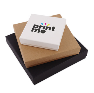 Stülpdeckel Kartonage  VPL009 17,7 x 17,7+3,2 cm  weiss