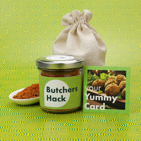 Gewürzmischung midi im Baumwollsäckchen Butchers Hack