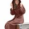 AR028 Robezz® Waffle Bathrobe With Hood