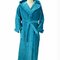 AR029 DeLuxe Velour Bathrobe With Hood