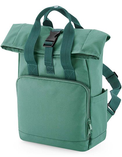 BG118S Recycled Mini Twin Handle Roll-Top Backpack