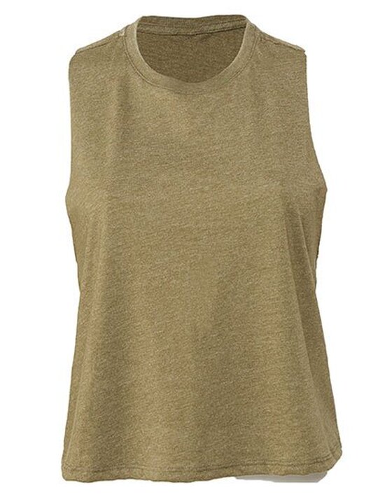Women`s Racerback Cropped Tank