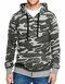 Full Zip Camo Hooded Sweat Jacket