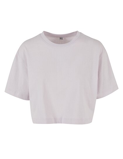 BY264 Build Your Brand Ladies Short Oversized Tee