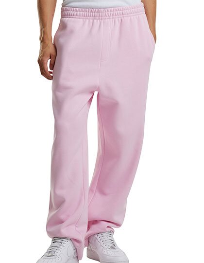 BY288 Build Your Brand Fluffy Track Sweatpants