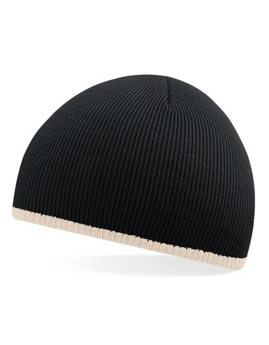 Two-Tone Pull-On Beanie