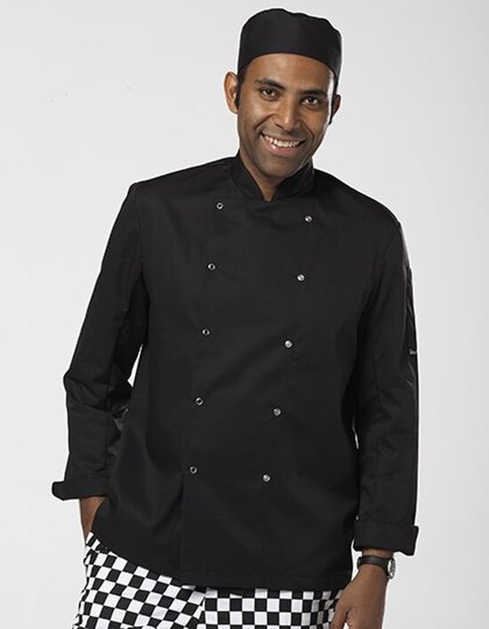 DL008 Long Sleeve Snap Stud Fastening Jacket