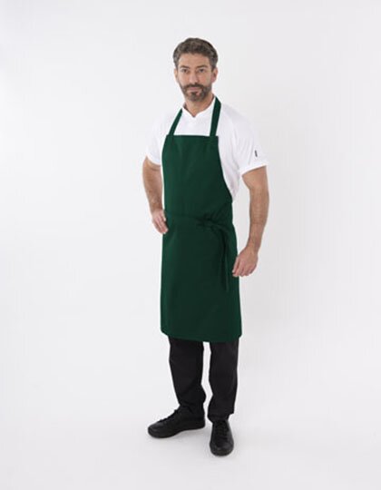 DL010 Bib Apron With Adjustable Halter