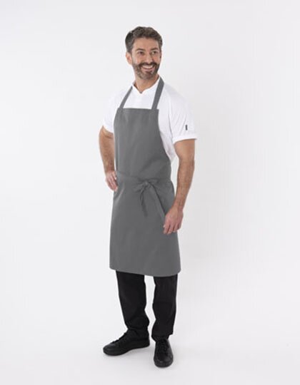 DL010 Bib Apron With Adjustable Halter