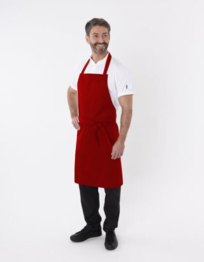 DL010 Bib Apron With Adjustable Halter