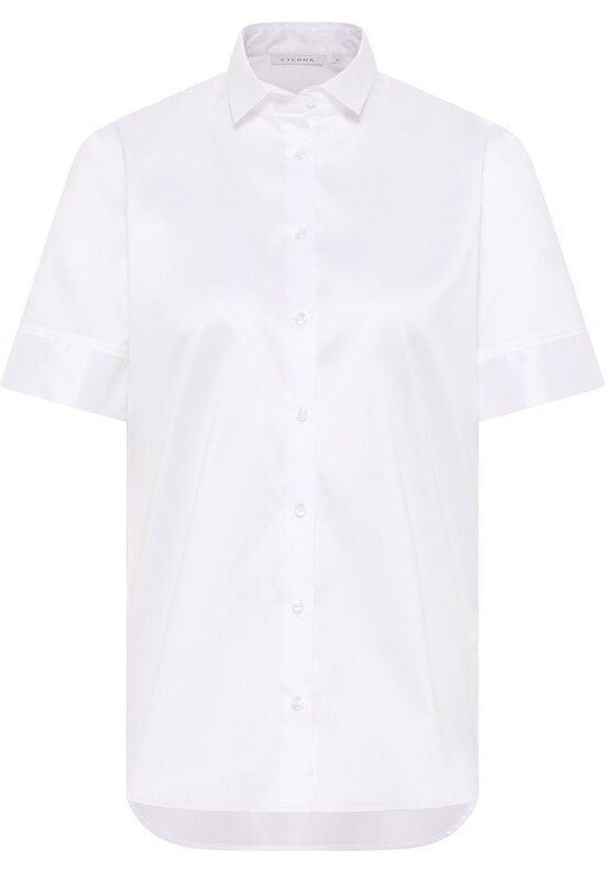Eterna Bluse Cover Shirt Twill - Regular - Ohne Brusttasche