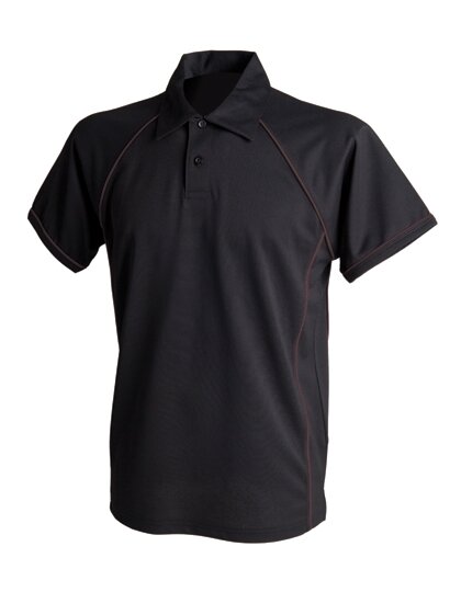 Men`s Piped Performance Polo