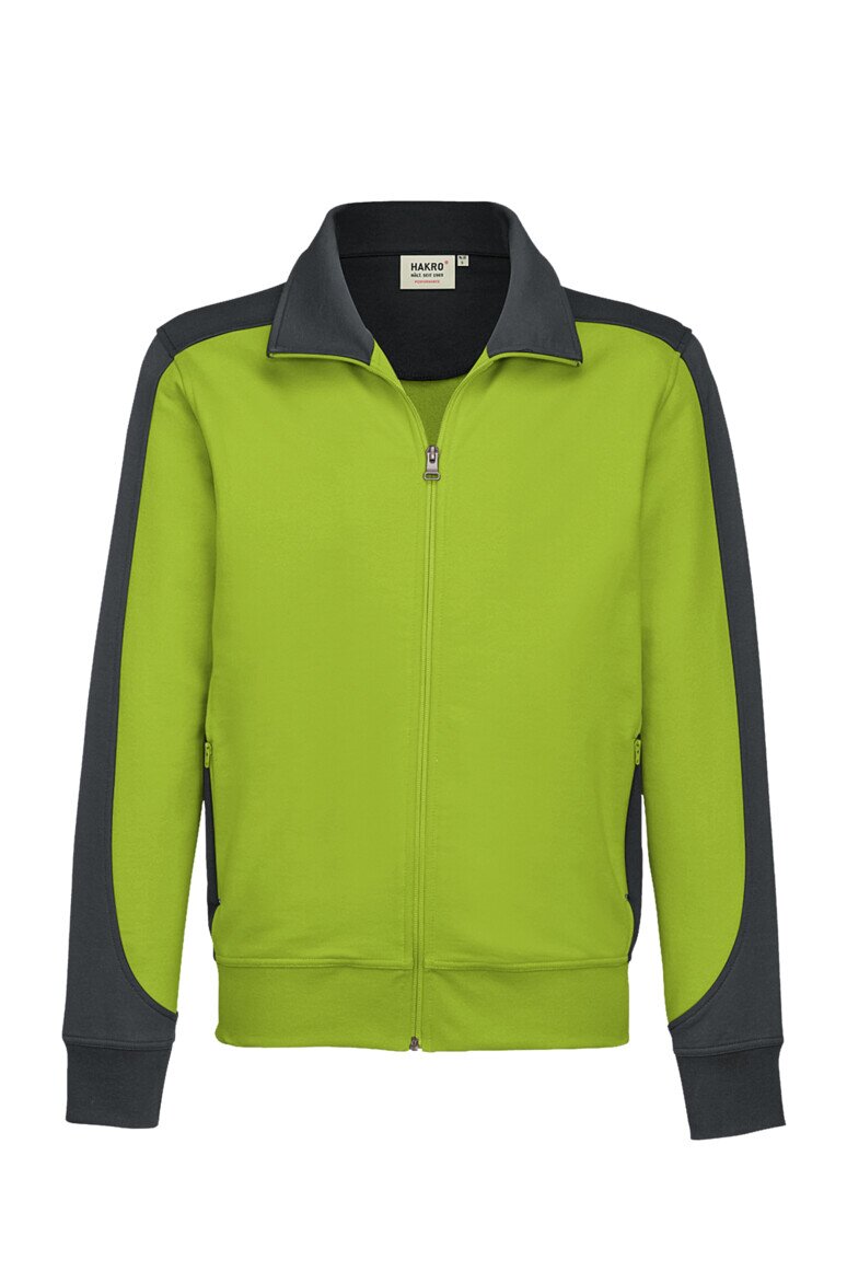 HAKRO Sweatjacke Contrast Mikralinar® NO. 477