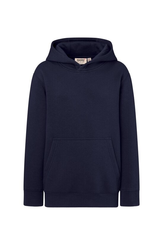 HAKRO Kinder Kapuzen-Sweatshirt Bio-Baumwolle NO. 562
