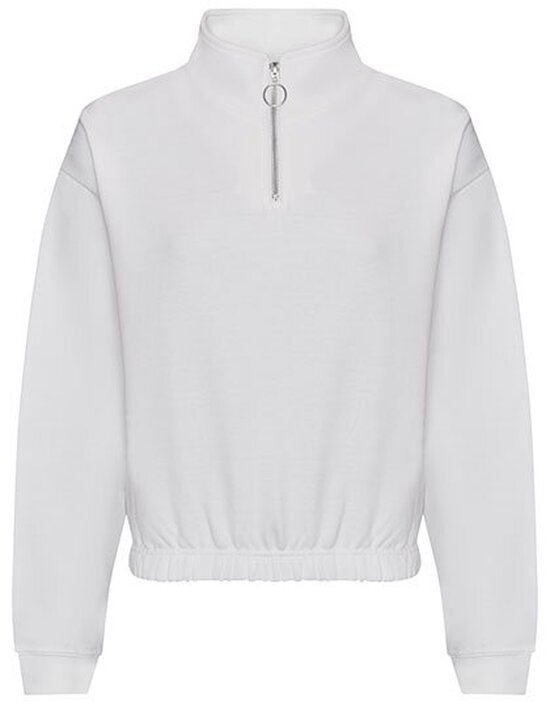 JH037 Women´s Cropped 1/4 Zip Sweat