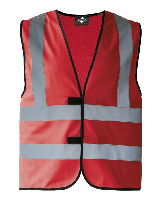 Safety Vest with four Reflectors EN ISO 20471