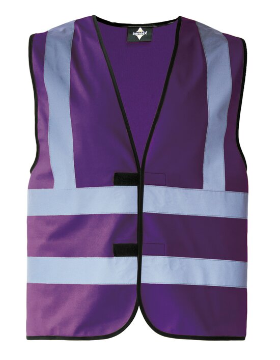 Safety Vest with four Reflectors EN ISO 20471