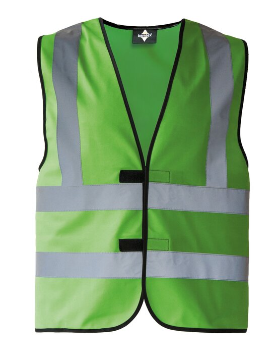 Safety Vest with four Reflectors EN ISO 20471