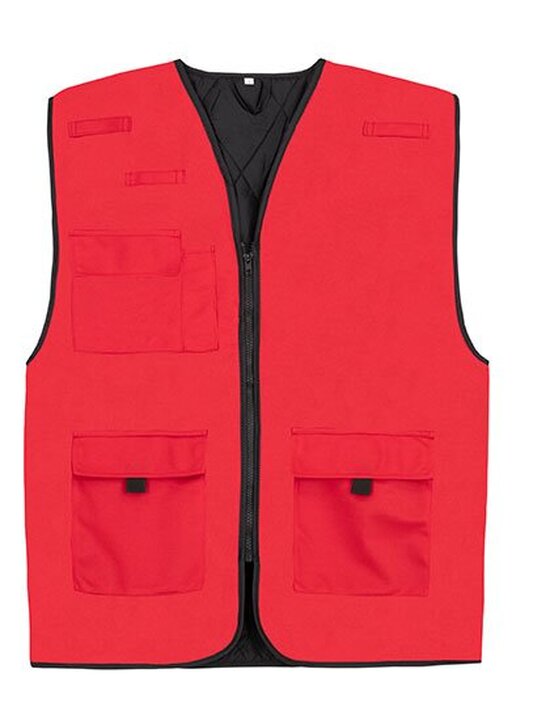 KX166 Korntex Padded Multifunctional Work Vest Kiel CO² Neutral