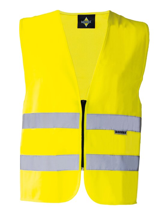 Hi-Vis Safety Vest Cologne With Front Zipper