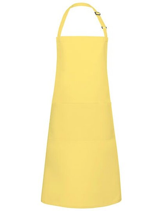 Latzschürze Basic mit Tasche und Schnalle
