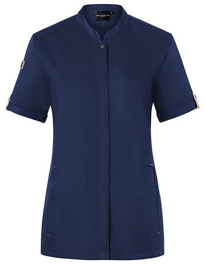 KY135 Karlowsky Damenkochjacke Green-Generation Kurzarm