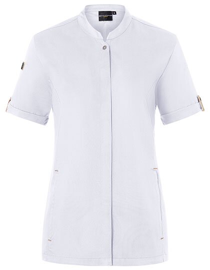 KY135 Karlowsky Damenkochjacke Green-Generation Kurzarm