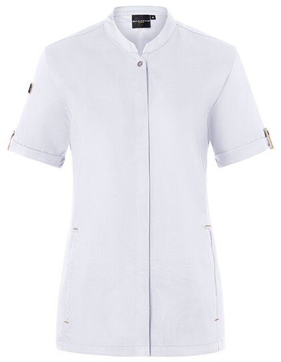 KY135 Karlowsky Damenkochjacke Green-Generation Kurzarm