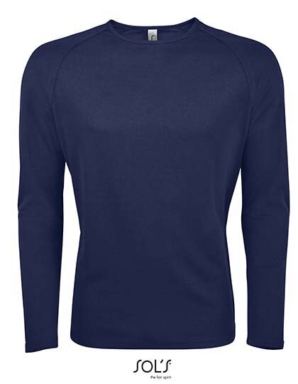 Men`s Long-Sleeve Sports T-Shirt Sporty