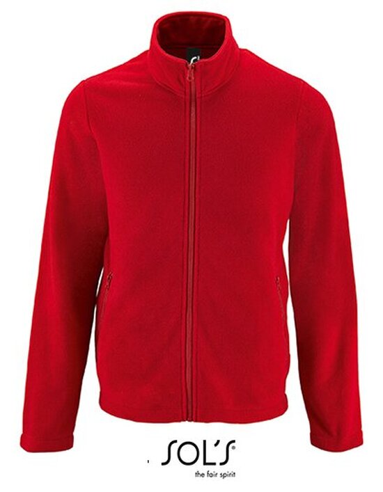 Men`s Plain Fleece Jacket Norman